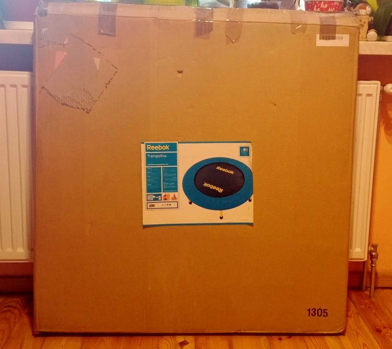 Trampolina Reebok – świetny stan, idealna do treningu w domu