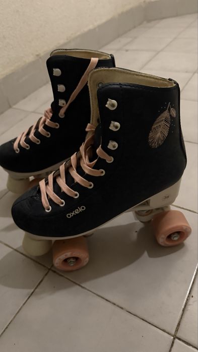 Patins com accesorios