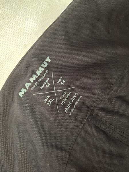 Mammut Courmayeur Spodnie turystyczne damskie short XL