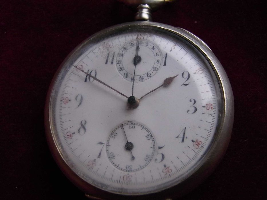 Zegarek unikatowy jednoprzyciskowy chronograf - doktor .TOP