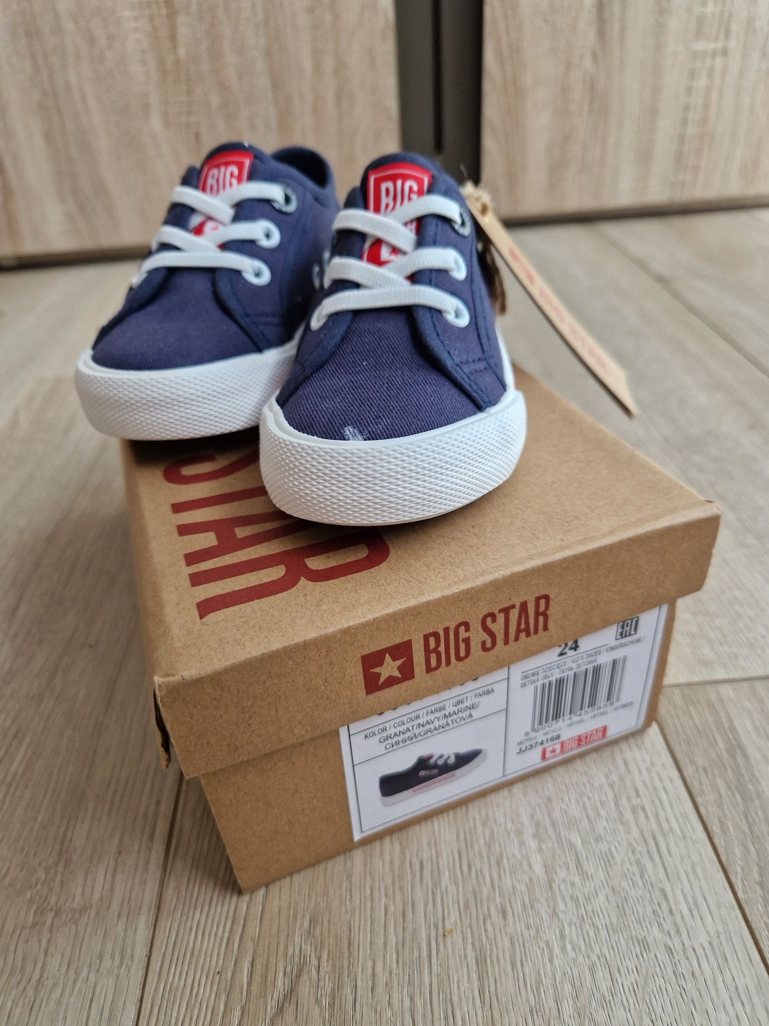 Nowe trampki Big Star rozmiar 24