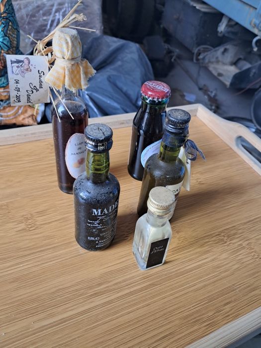 Mini garrafinhas para colecção