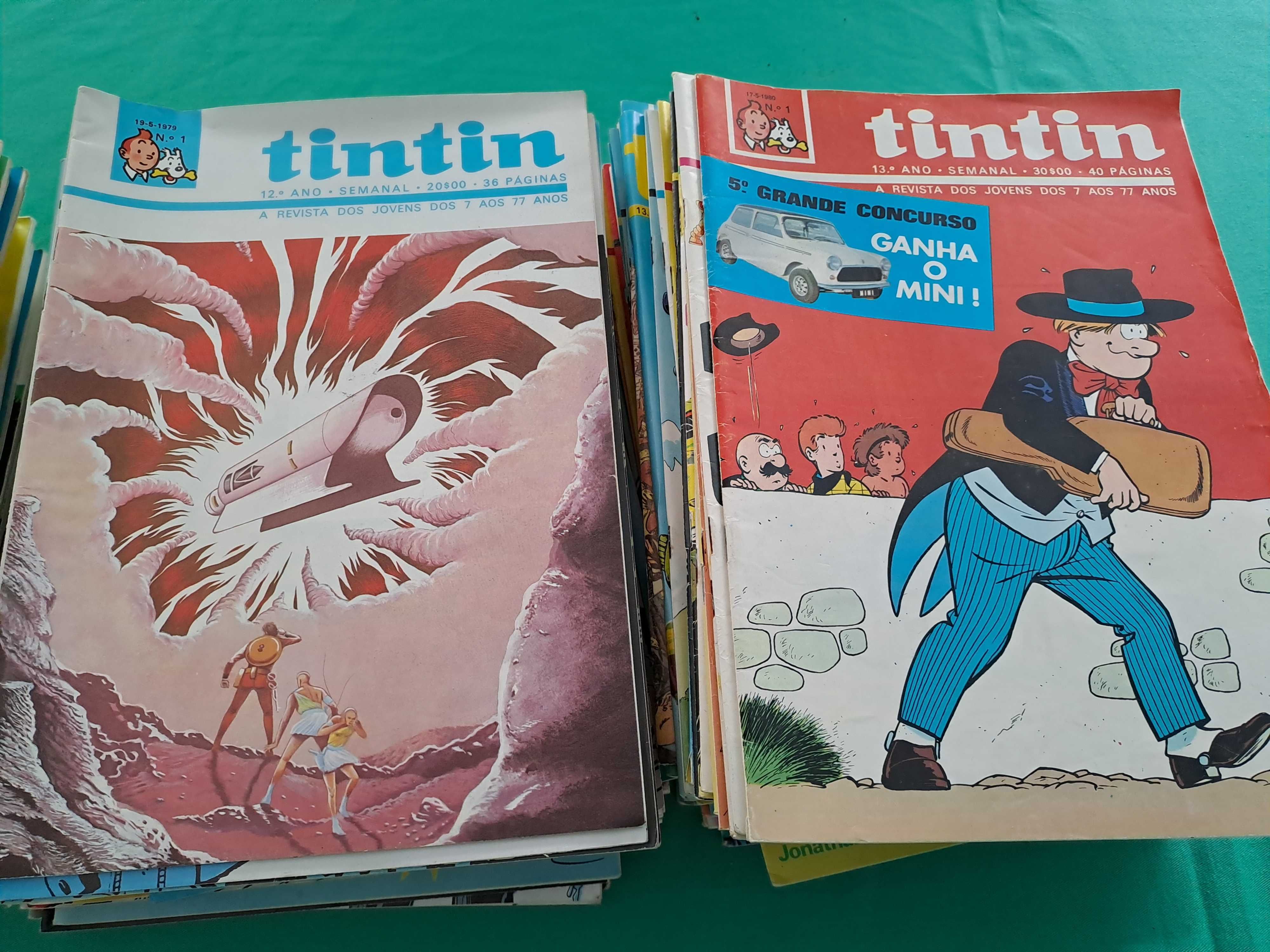 Revistas Tintin antigas!