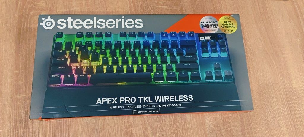 Бездротова клавіатура SteelSeries Apex Pro TKL Wireless