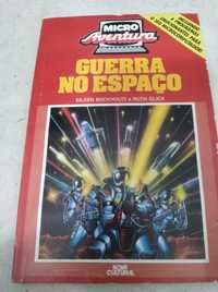 Livro antigo, 1985, Micro Aventura, Guerra no Espaço.