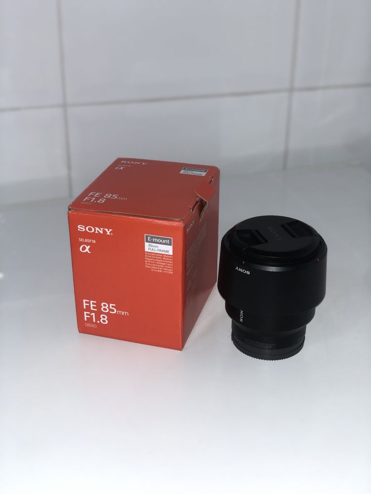 Sony 85mm F1.8 FE (E-mount) - Excelente estado