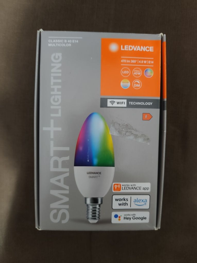 Żarówka LED Kolor LEDVANCE E14 470lm 4.9W