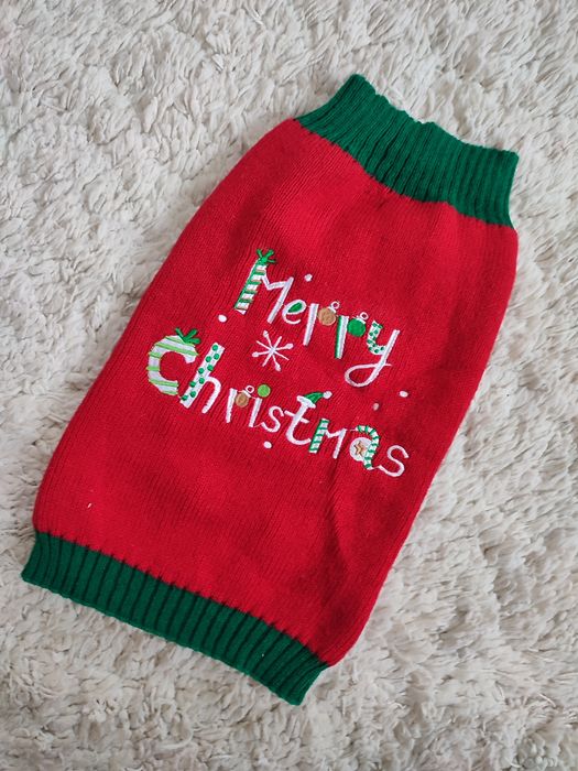 Різдвяний новорічний светр  кофта для собачок або котиків