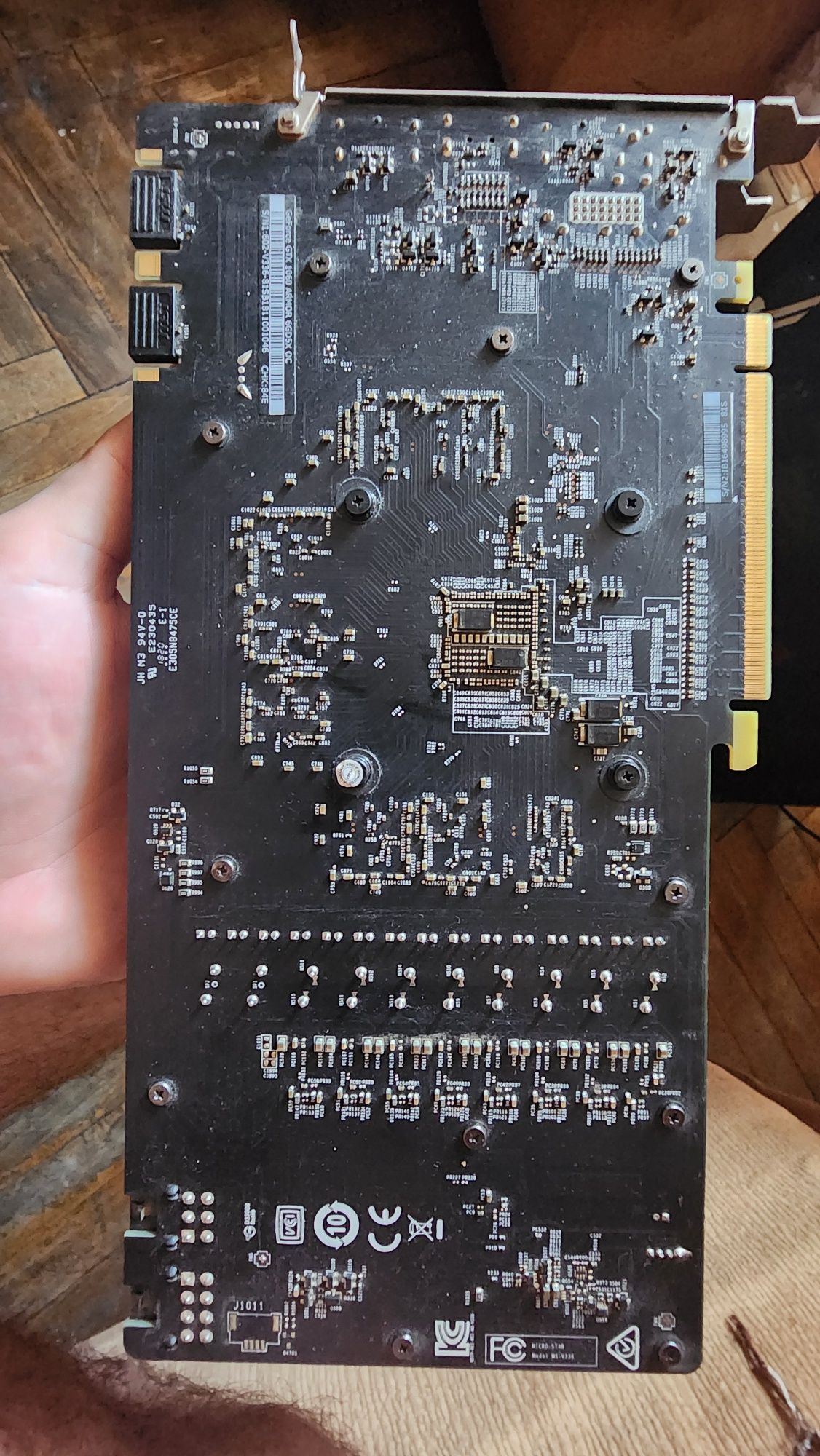Nvidia Geforce GTX 1060 Ti 6gb MSI