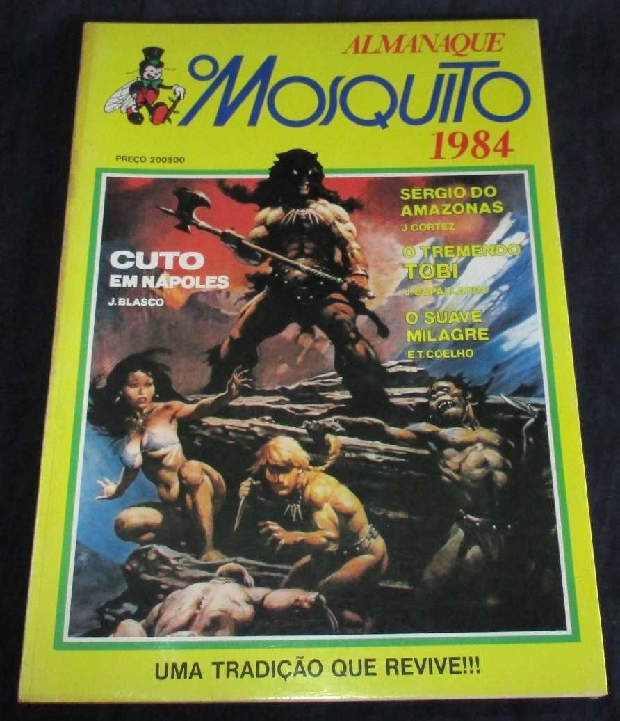 Livros Almanaque O Mosquito 1984 a 1987