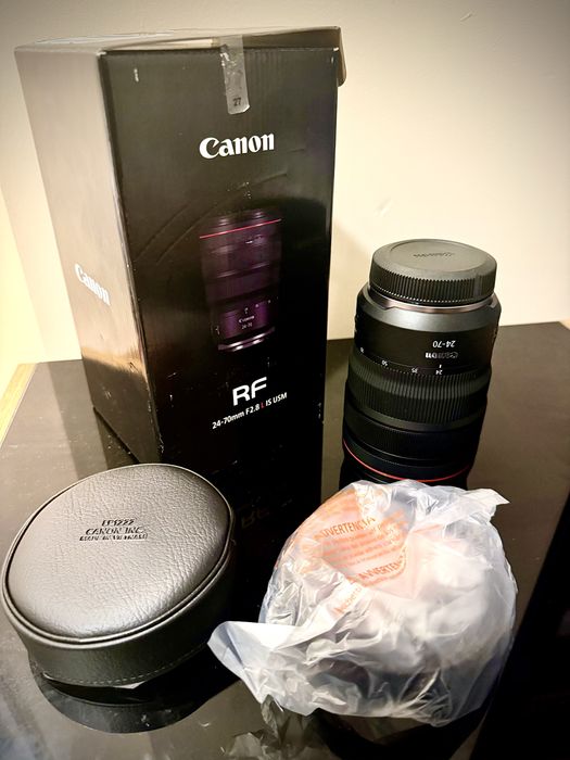 Obiektyw Canon RF 24-70mm f2.8 L IS USM-OKAZJA NOWY!!!