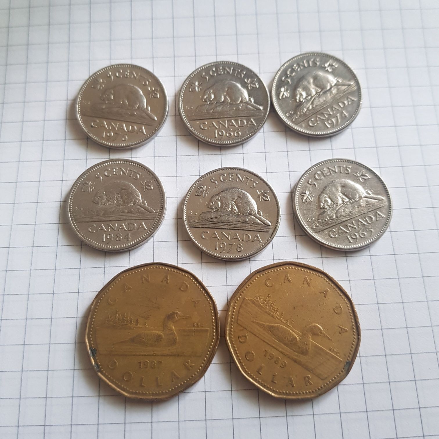 Monety Kanady roczniki ogłoszenie nr 32