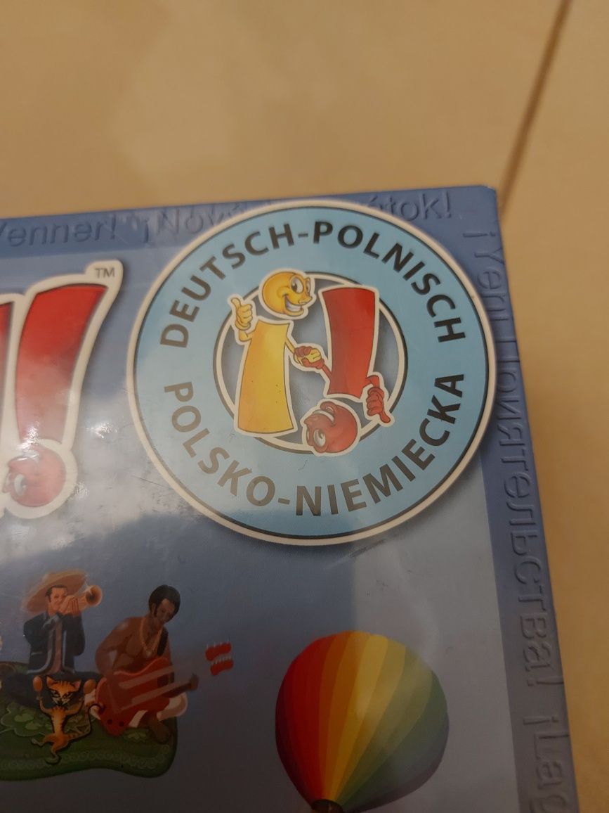 Polsko-niemiecka gra do nauki języka obcego, doskonały prezent.