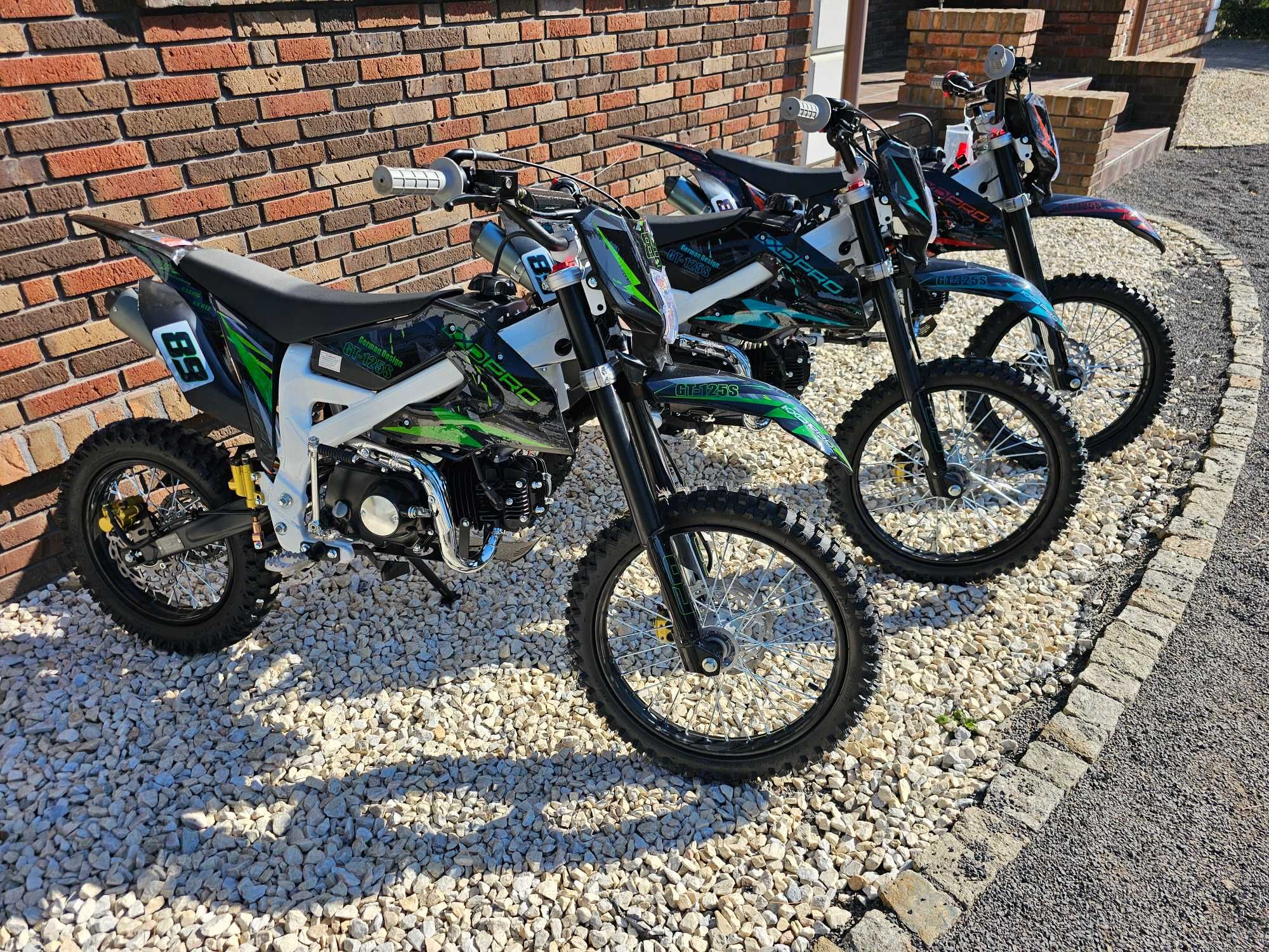 Cross kxd 612 PRO 125cc koła 17/14 Rozrusznik Lampa RATY DOWÓZ