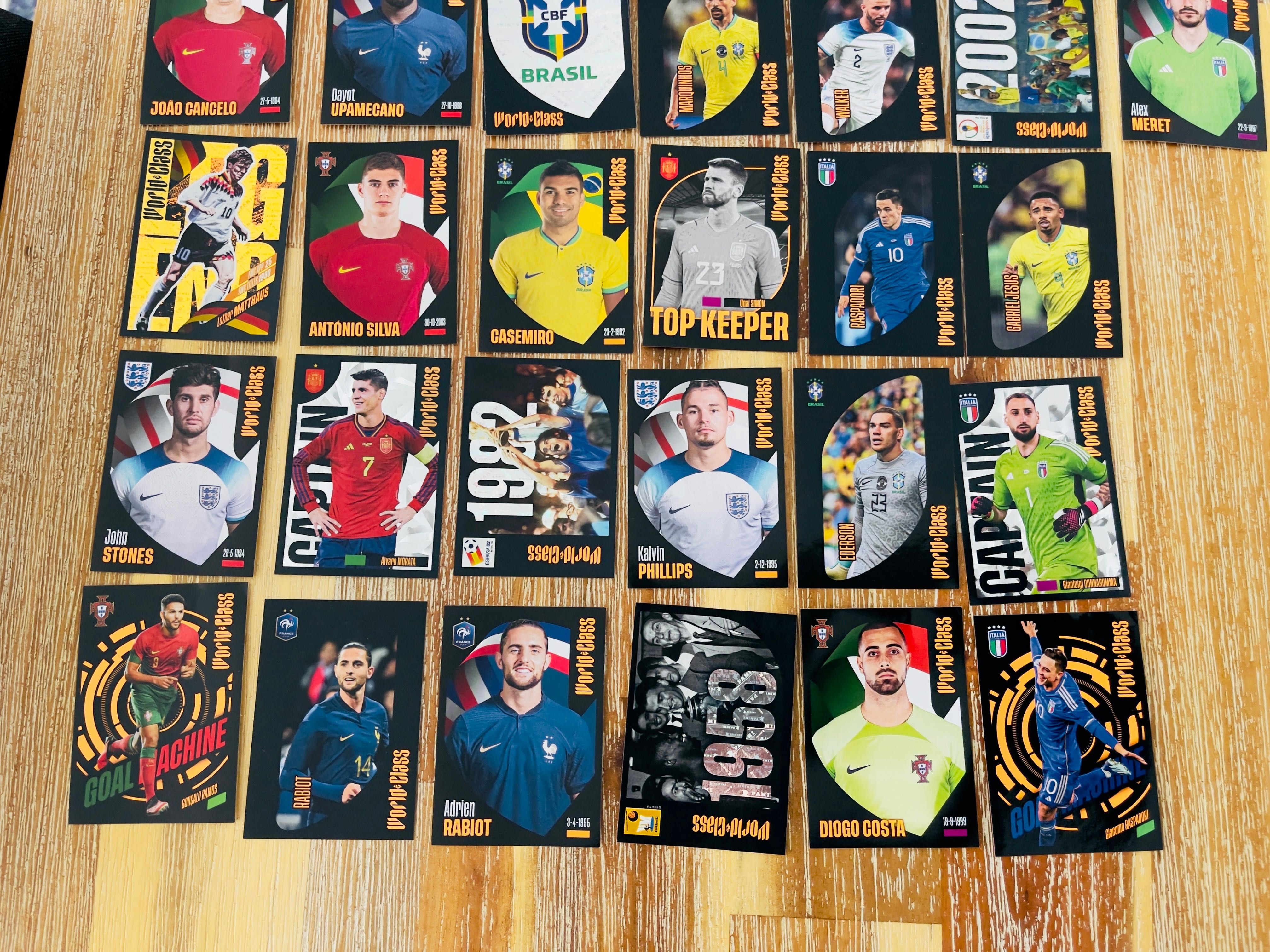 Cromos World class panini