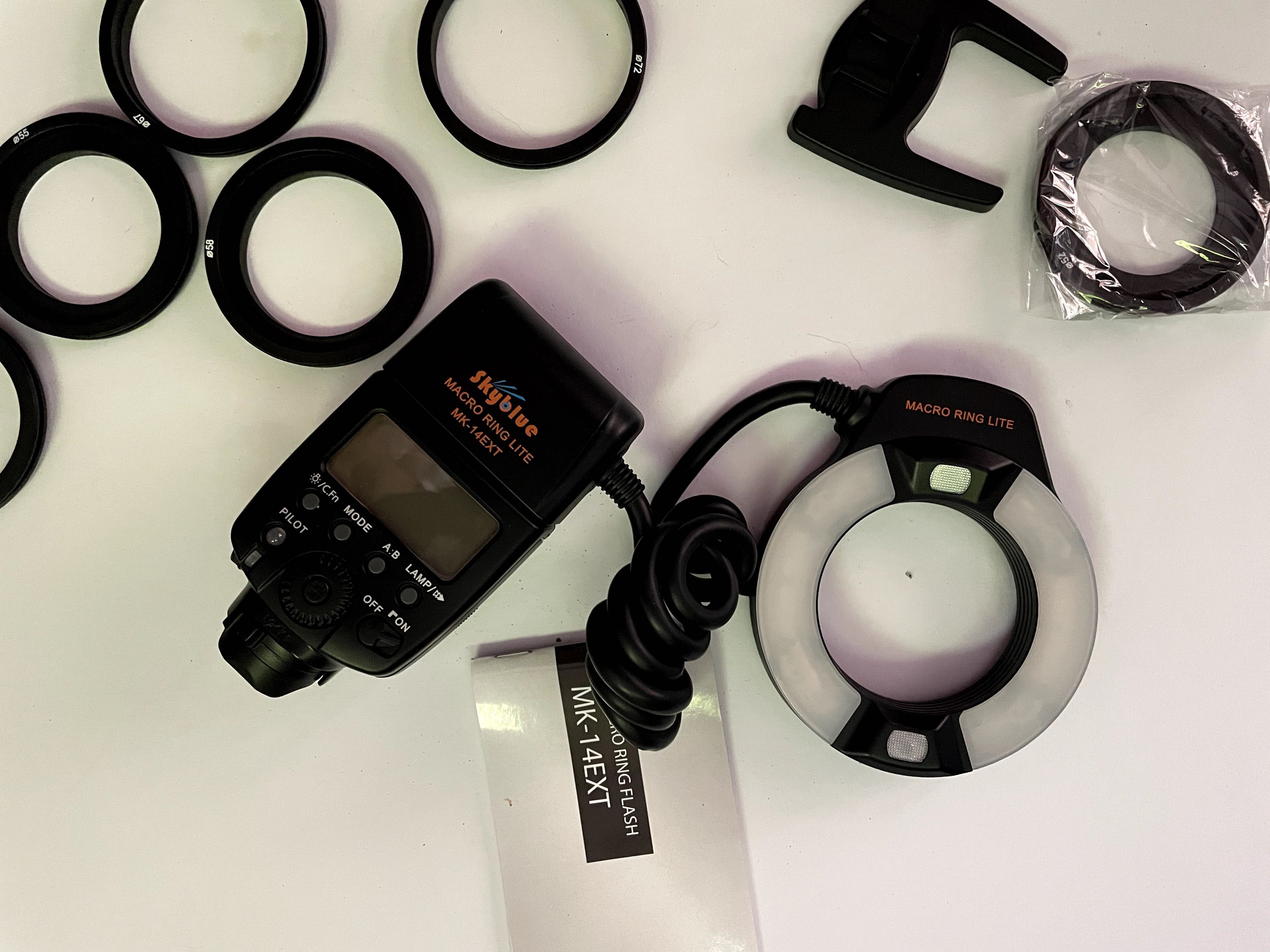 Lampa pierścieniowa | Macro Ring Lite Skyblue MK-14EXT for Canon