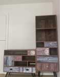 Komoda i regal Patchwork