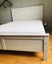 Biale lozko ikea hemnes / aspelund