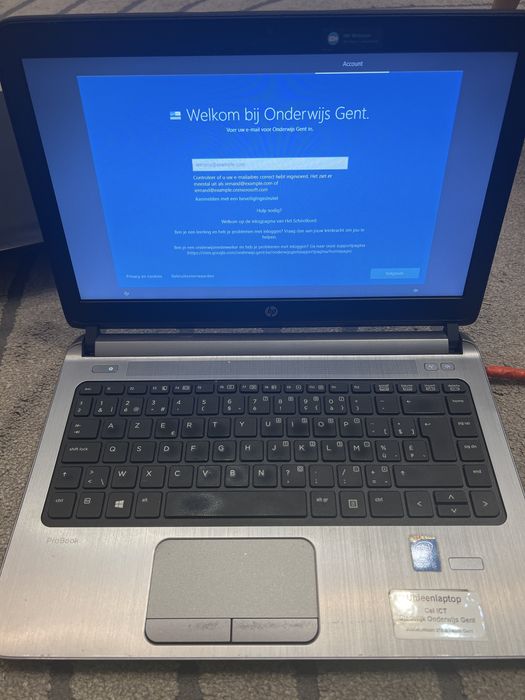 Ноутбук с Европы HP