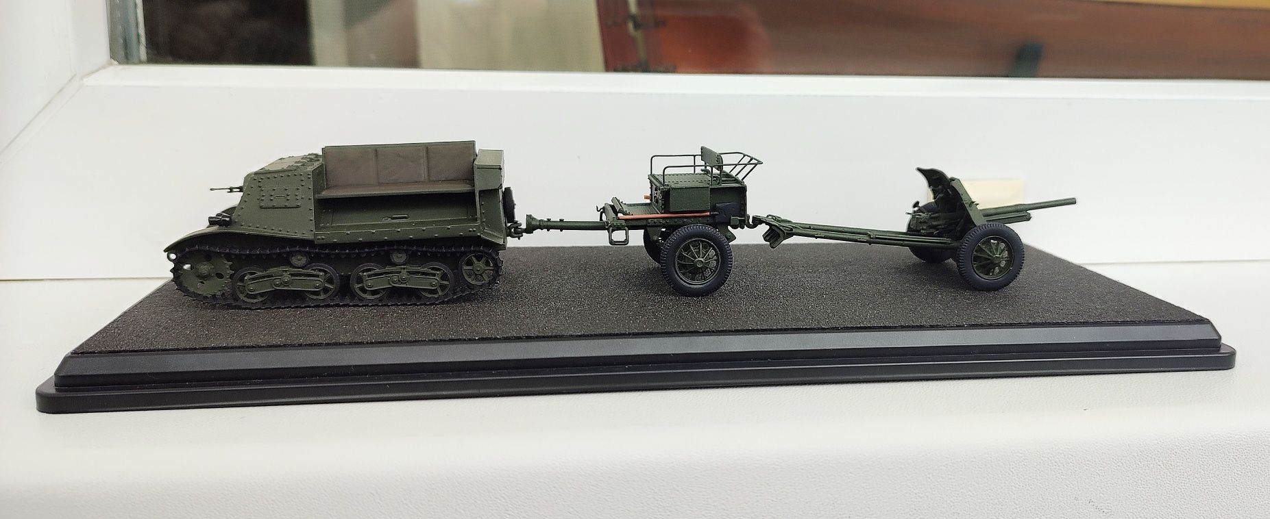 Т-20"Комсомолець" + арт/передок 52-Р + гармата 53К. 1939рік. 1:43