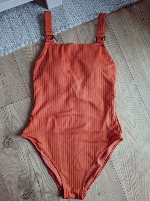 Rozmiar M, strój kąpielowy jednoczęściowy, kostium kąpielowy prążek