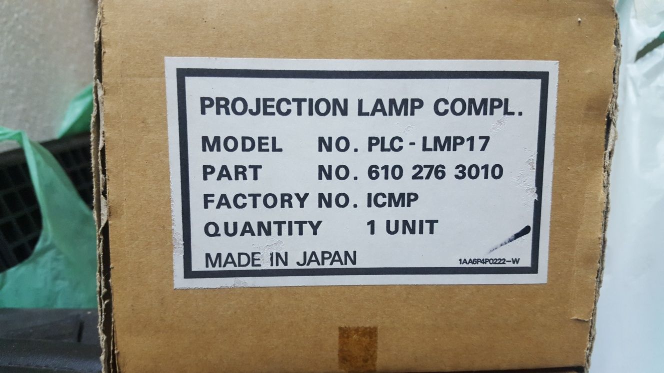 sanyo lampada projector PLC - LMP17