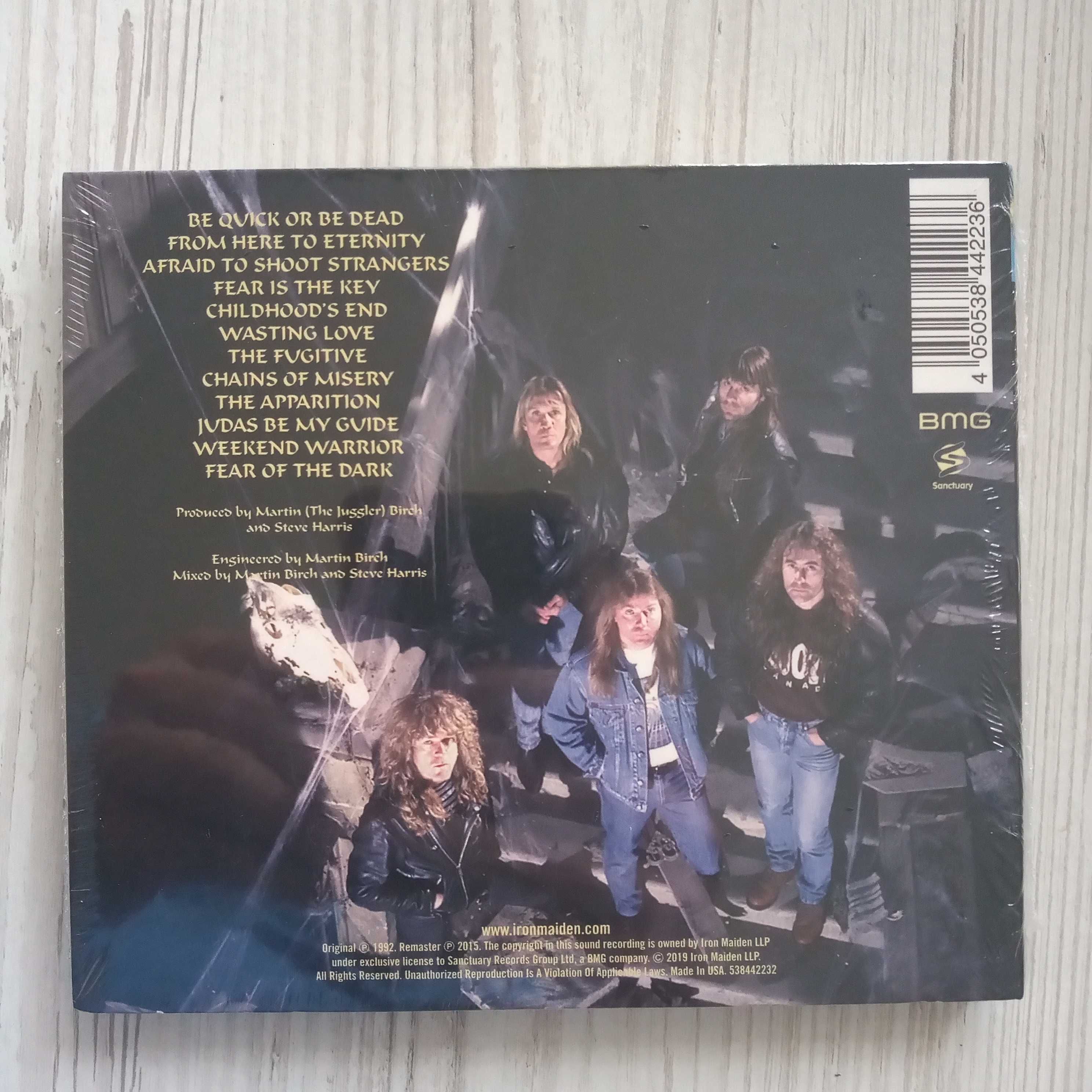 Iron Maiden - Fear Of The Dark (Audio CD, Remastered) - СД Диск