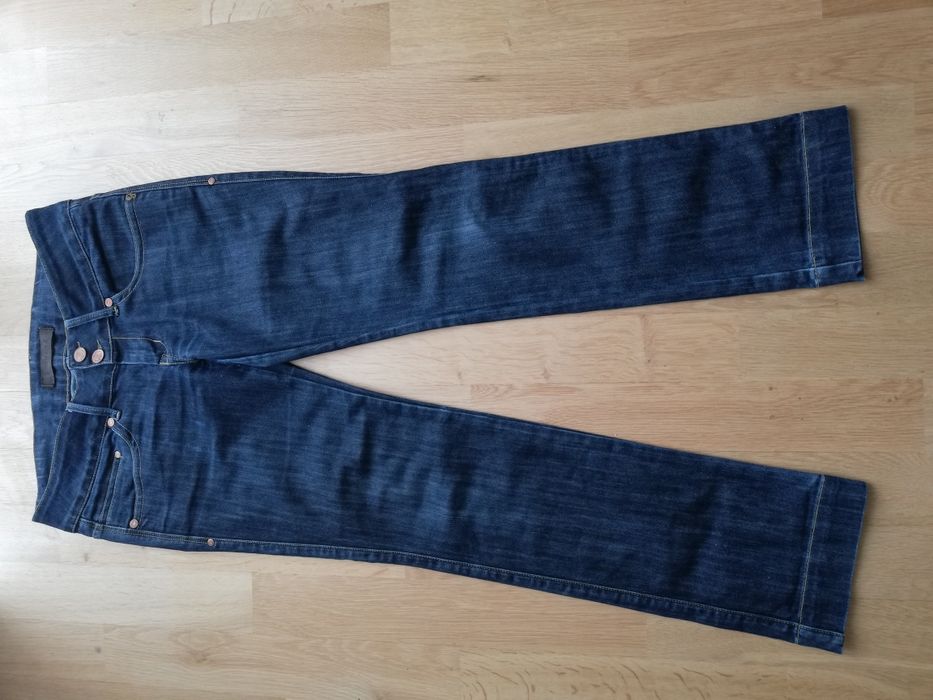 Spodnie jeansy GINA JEANS 32/34 niski stan