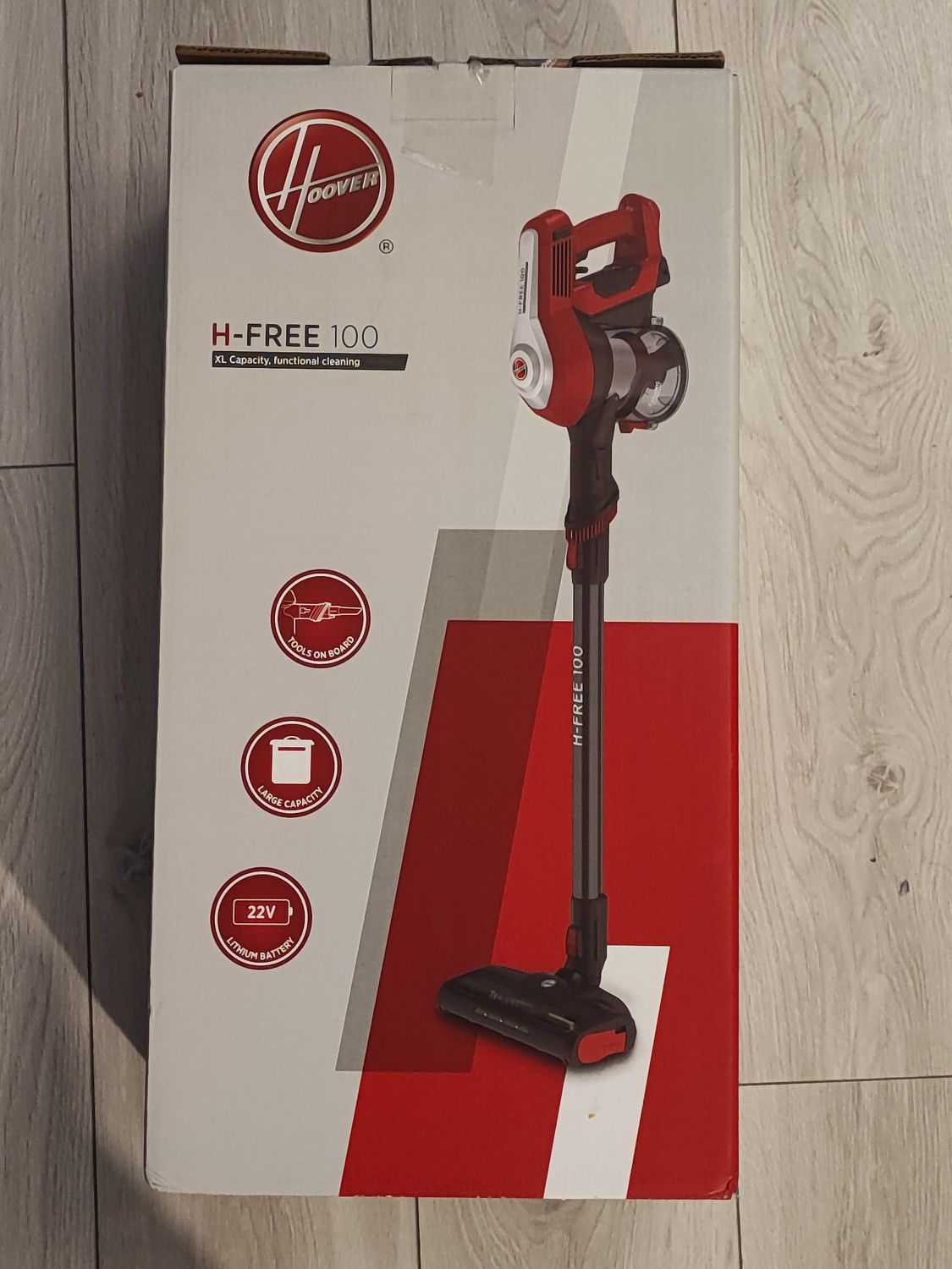 Aspirador Vertical Hoover H free 100