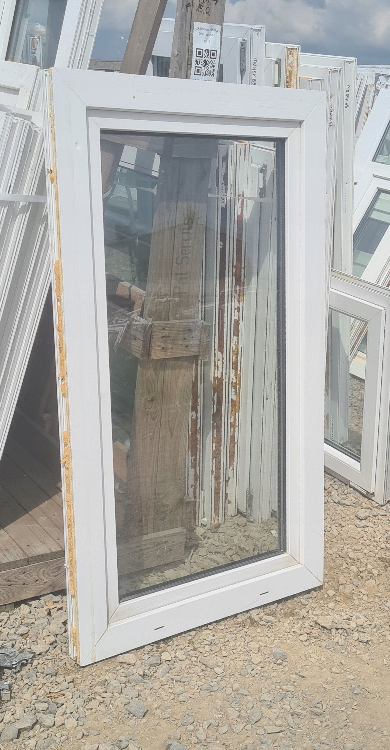OKNA Używane 78x136 OKNO KacprzaK Plastikowe PCV Lider Okna OLX