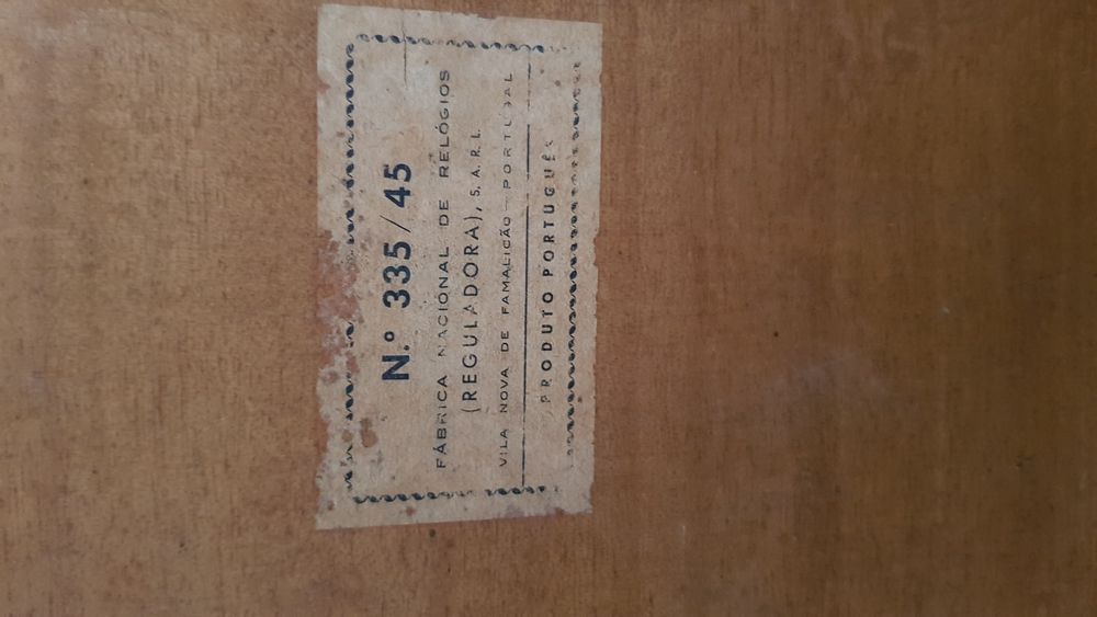 Relógio antigo de colecção - Reguladora