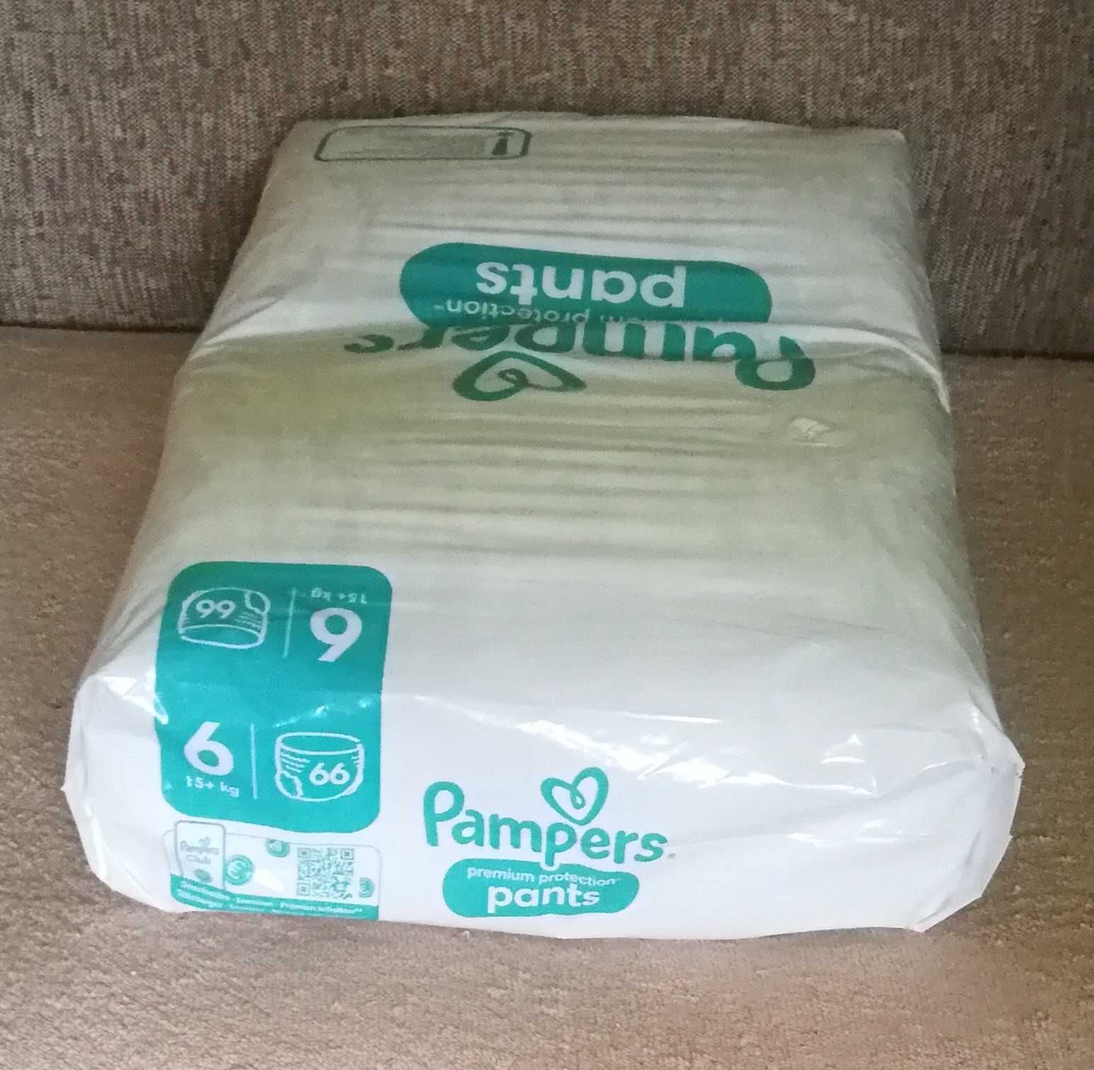 Pampers premium protection pants 6 PIELUCHOMAJTKI 132 szt (2 x 66 szt)