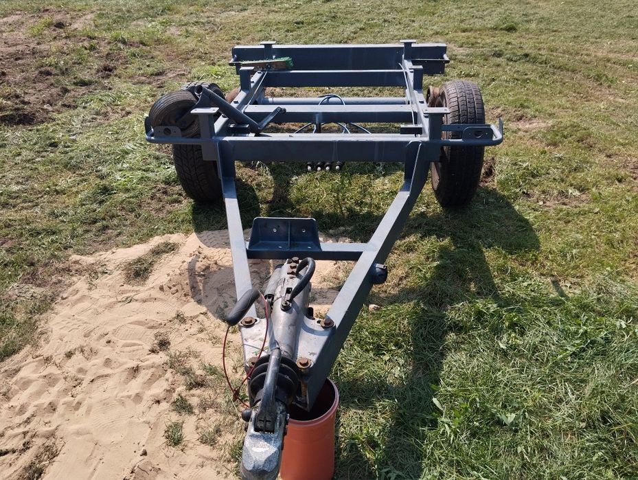 Przyczepa tandem, osie knott laweta pod minimoparke