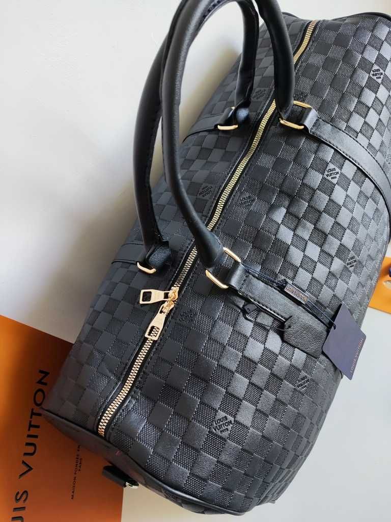 Torba podróżna, na siłownię, weekendowa, skóra Louis Vuitton 77-39