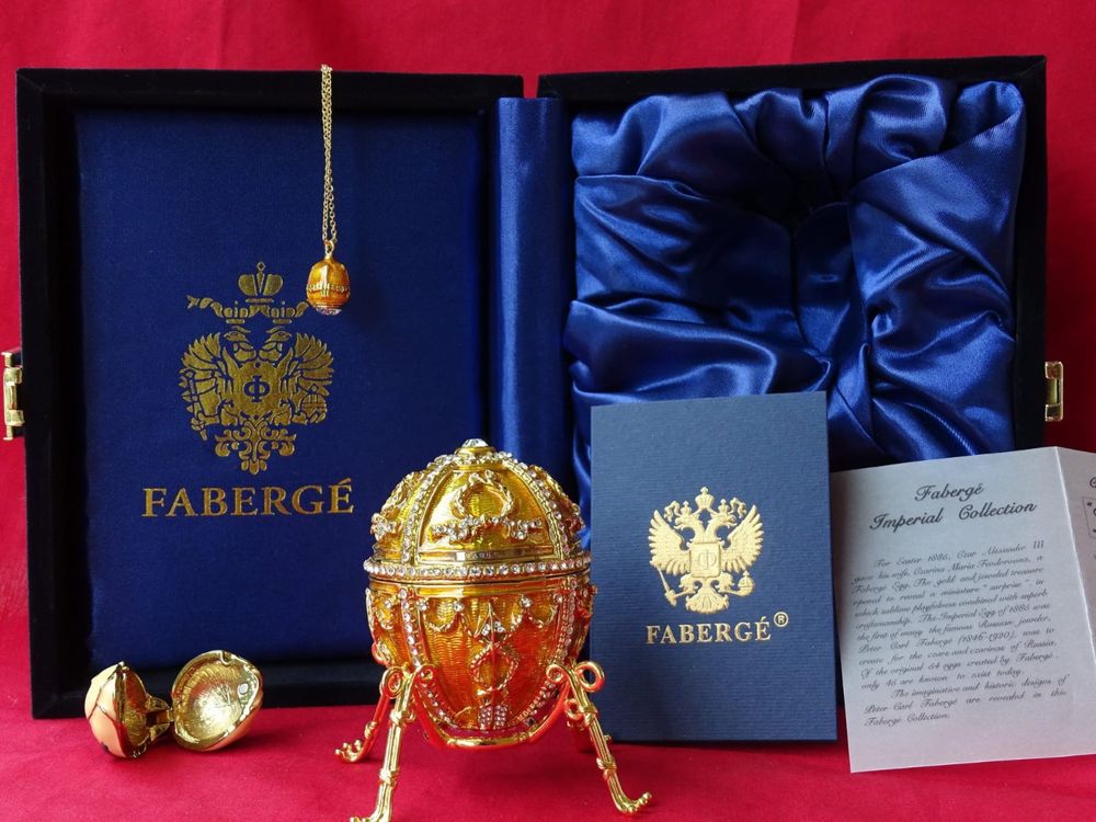 złote jajko Fabergé