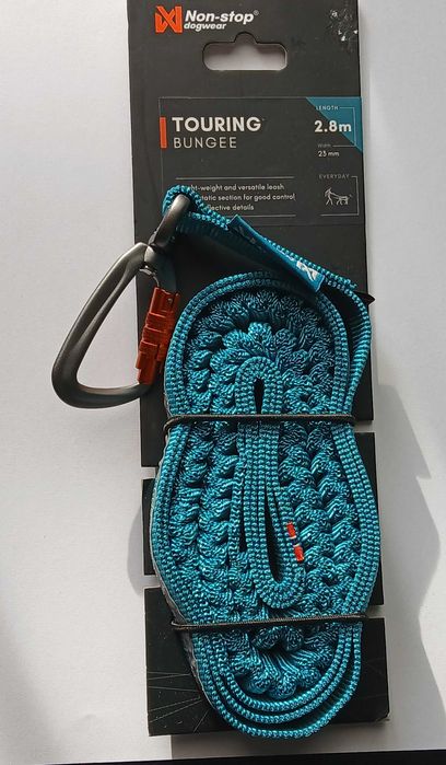 Non-Stop Dogwear Smycz Touring Bungee 2,8m/23mm*smycz do biegania*nowa