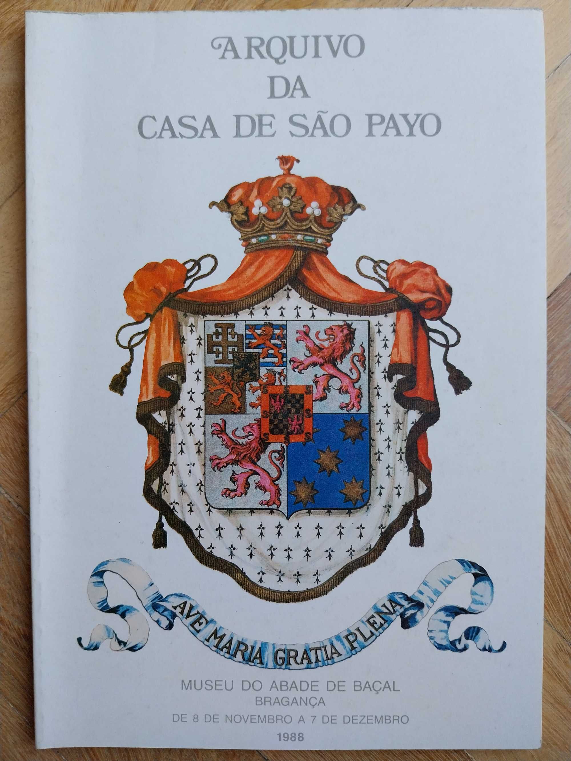 livro: Nuno Daupiás d’Alcochete “Arquivo da Casa de São Payo”