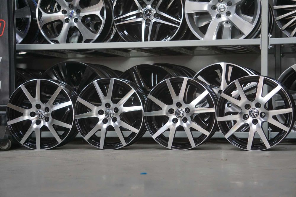 Alufelgi oryginał Skoda 5x100 6,5Jx16 et42 cb57,1mm czarny i cnc