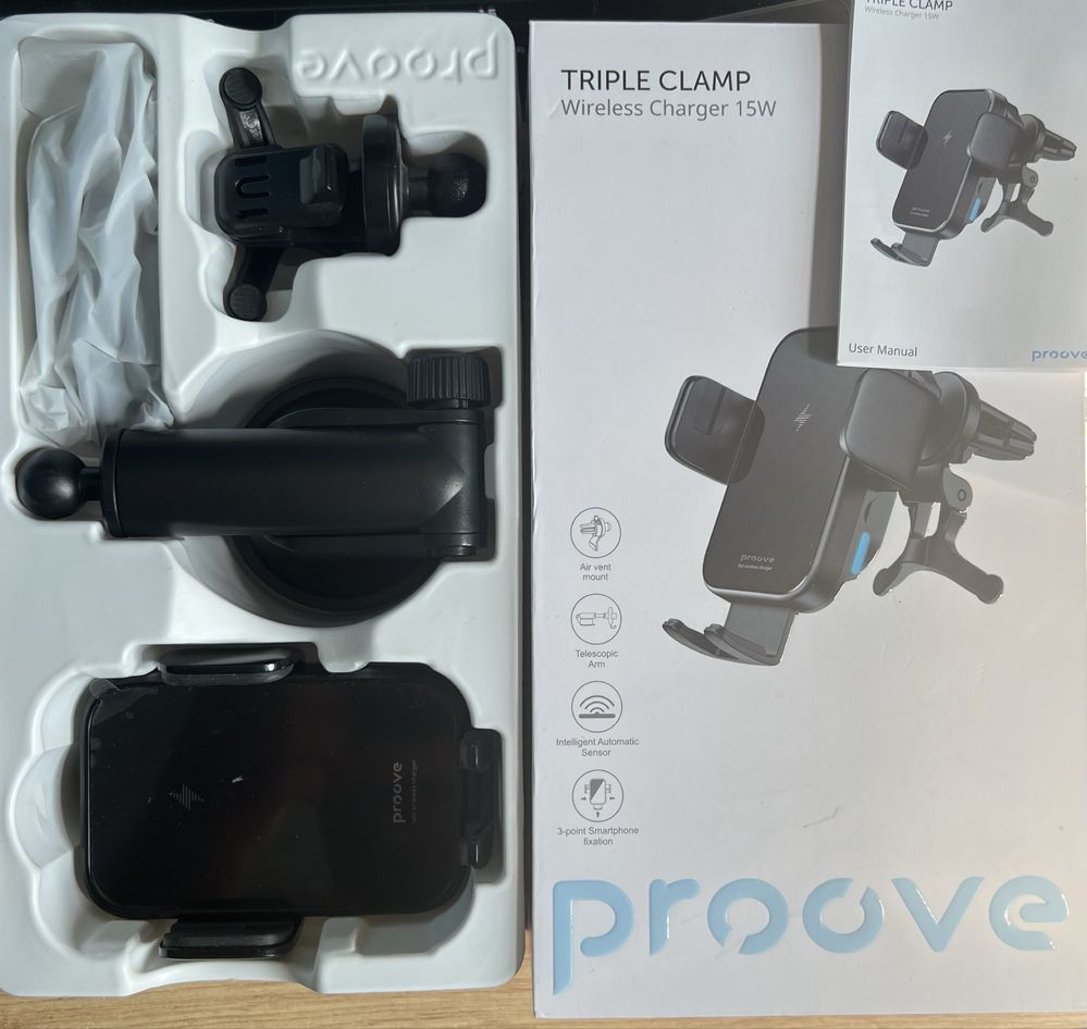 Proove 15w безпровідна зарядка