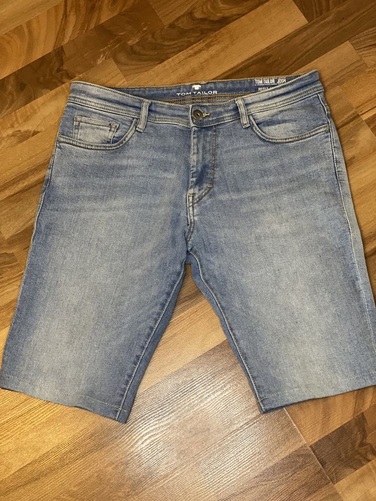 Джинсовые бриджи Tom Tailor. Оригинал.(джинсовые шорты).