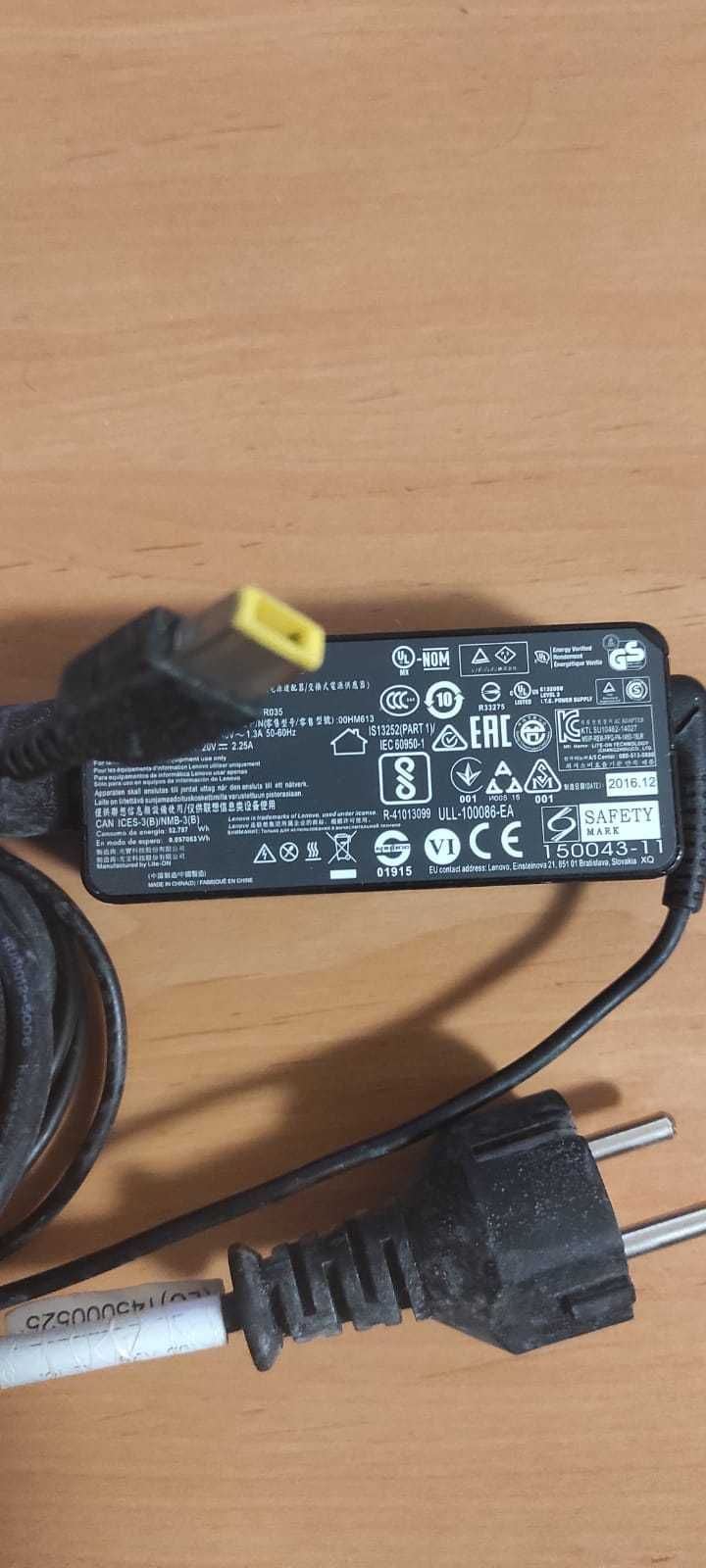 Carregador Original Lenovo T570 – Compatível com Outros Modelos