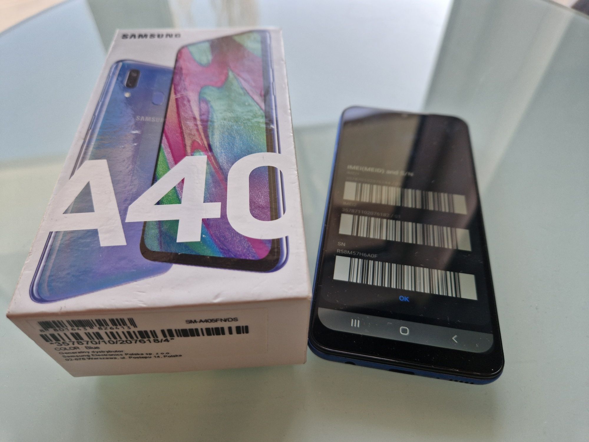 Samsung Galaxy A40 SM-A405FN/DS Nowa bateria Nowy wyświetlacz