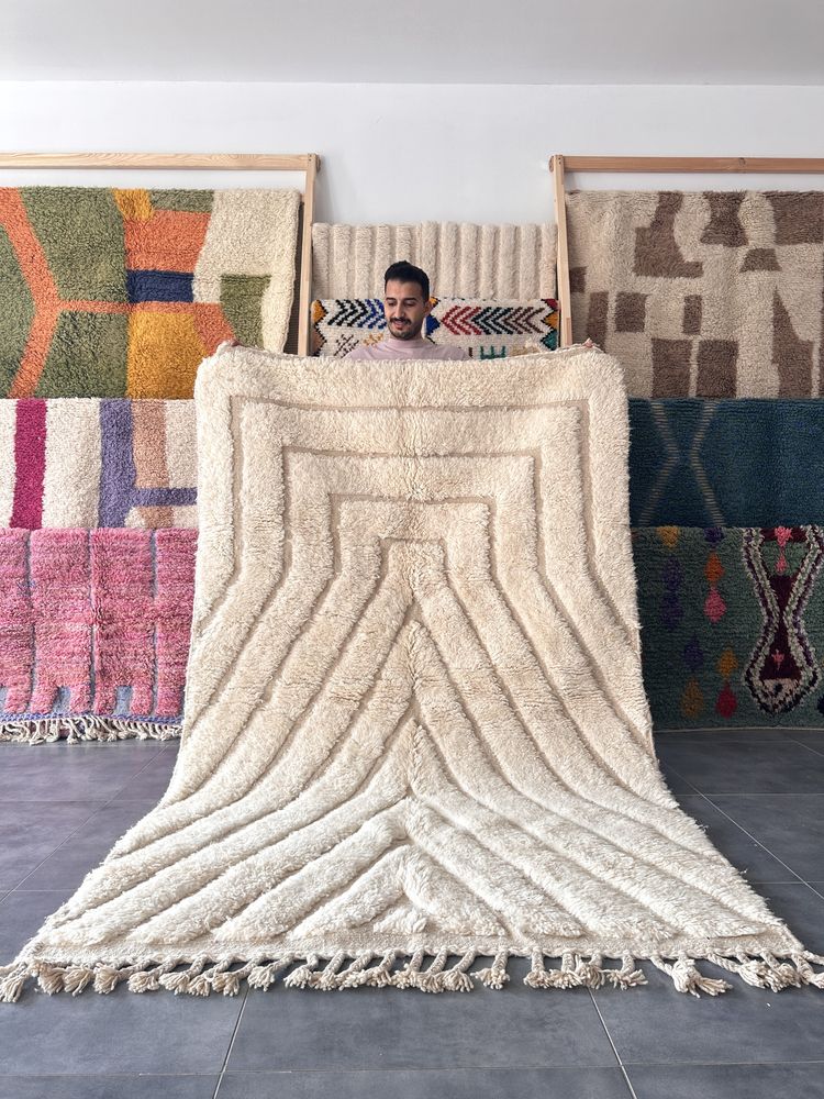 Dywan Maroko, handmade, wełna owcza
