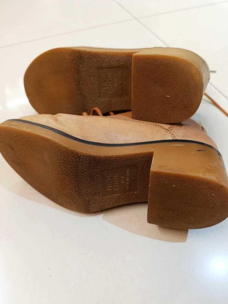 Buty jesień zima sznurowane New look 37