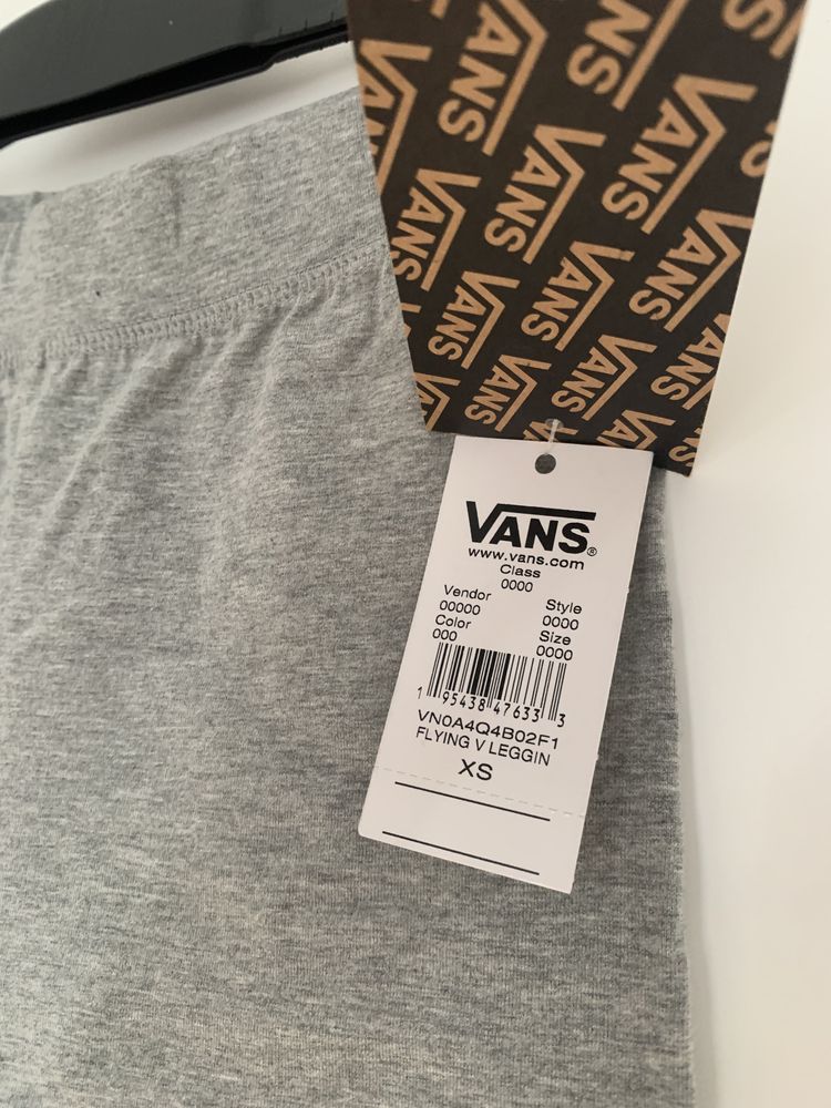Szare kolarzówki Vans