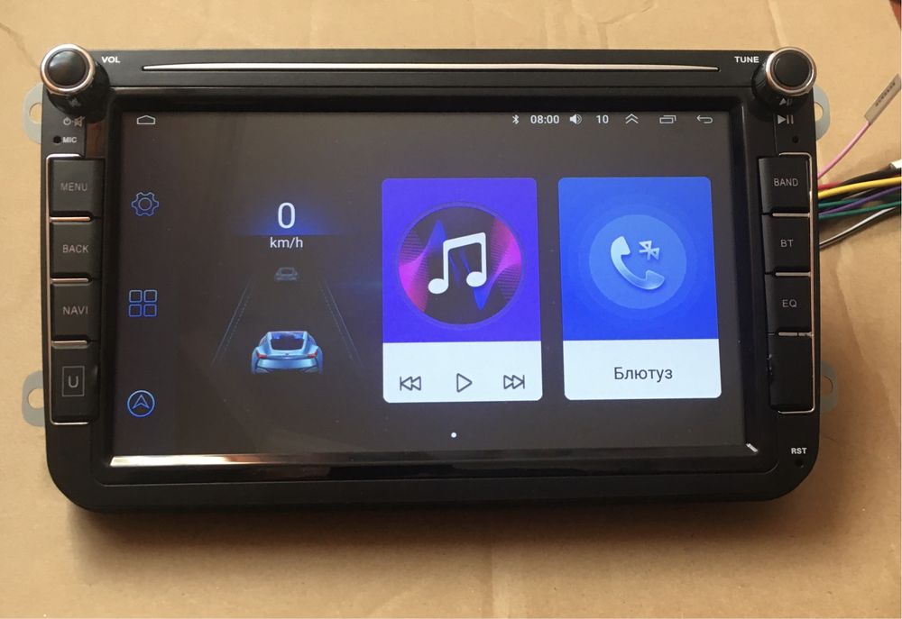 Автомагнітола android 12 CarPlay volkswagen автомагнитола фольцваген