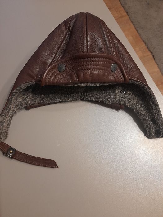 Czapka skórzana Lindberg roz.52