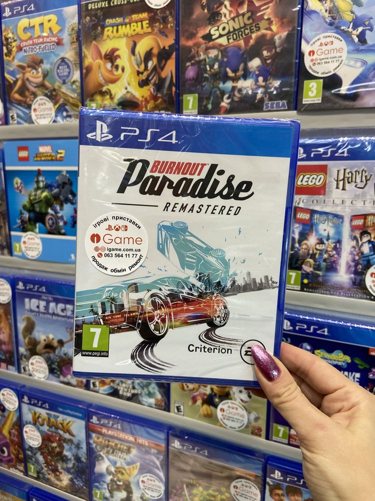 Burnout Paradise PS 4 PS4 igame