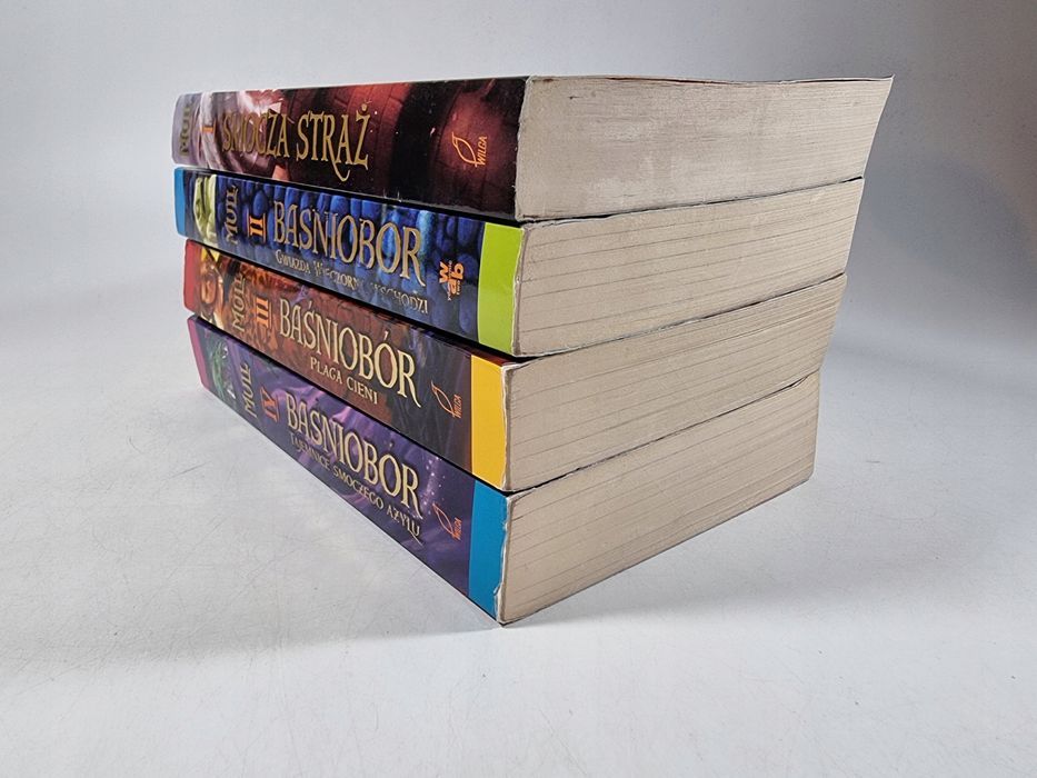 Baśniobór + Smocza Straż / zestaw 4 książek / Brandon Mull