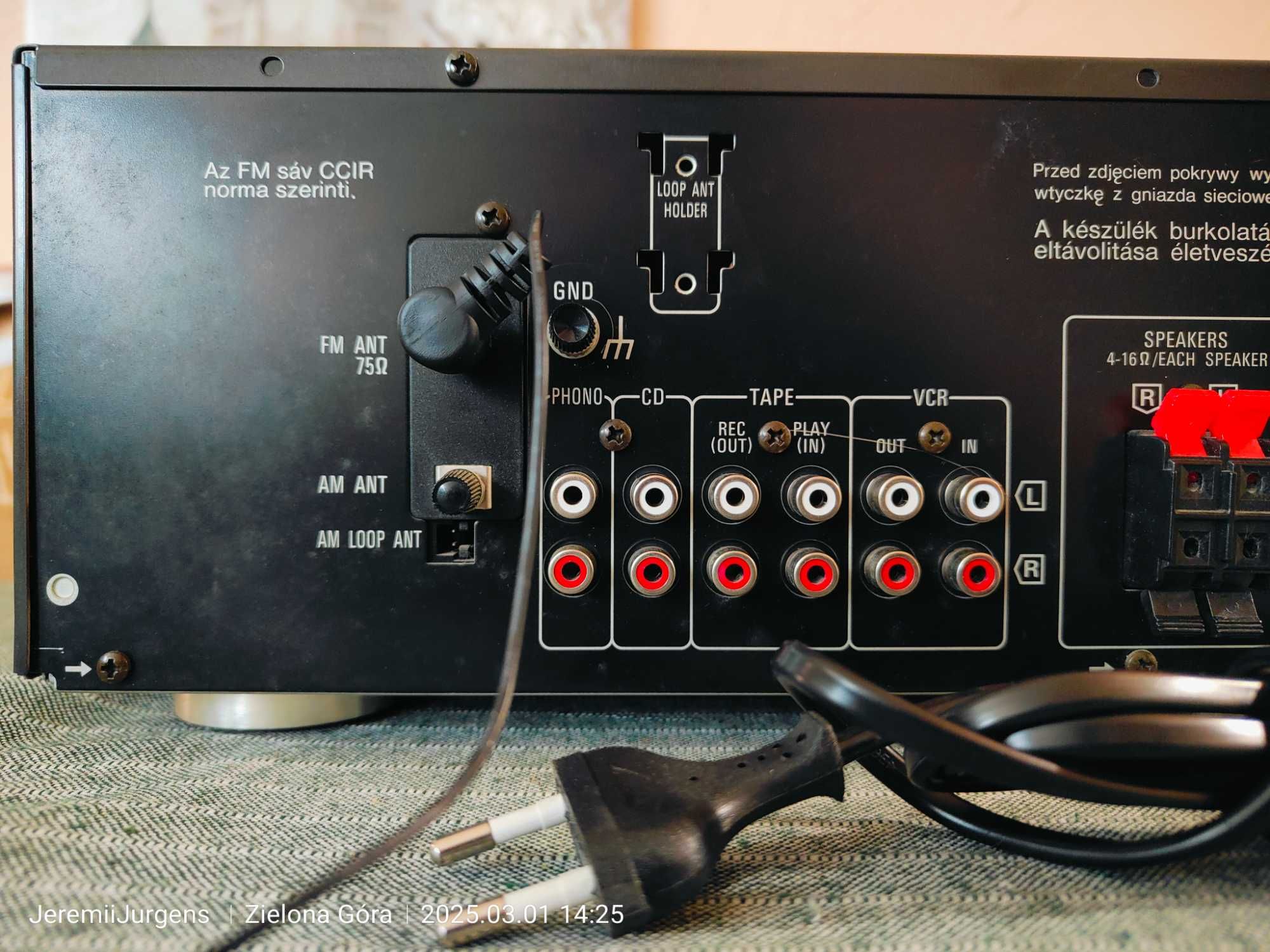 TECHNICS W Pełni Sprawny Amplituner Audio Stereo SA-EX140